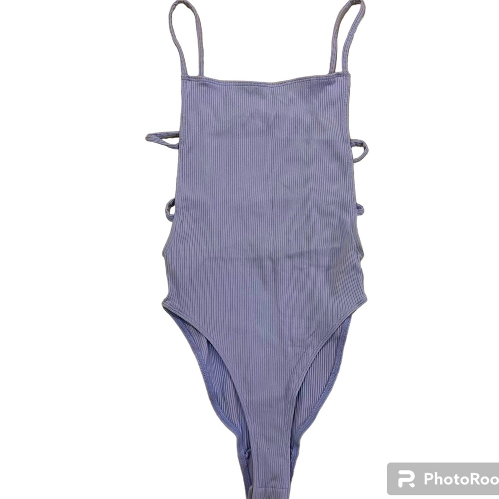 Out From Under/u Backless Ribbed Bodysuit